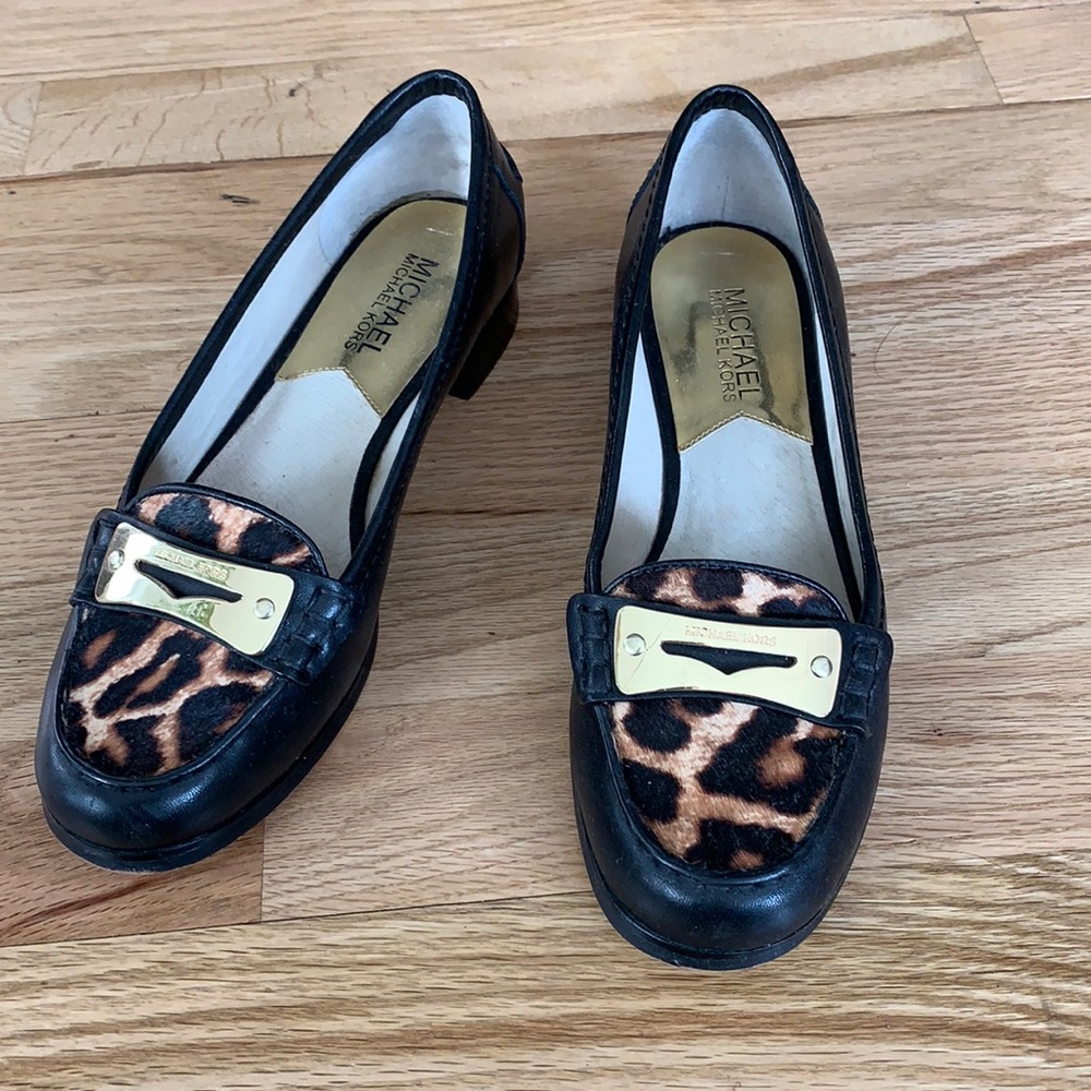 Michael Kors shoes  Real leather and fur